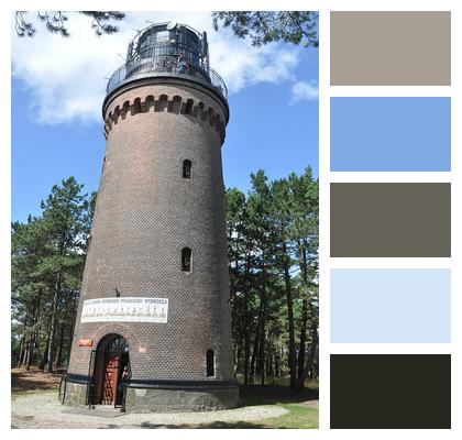 Sea Lighthouse The Baltic Sea Image